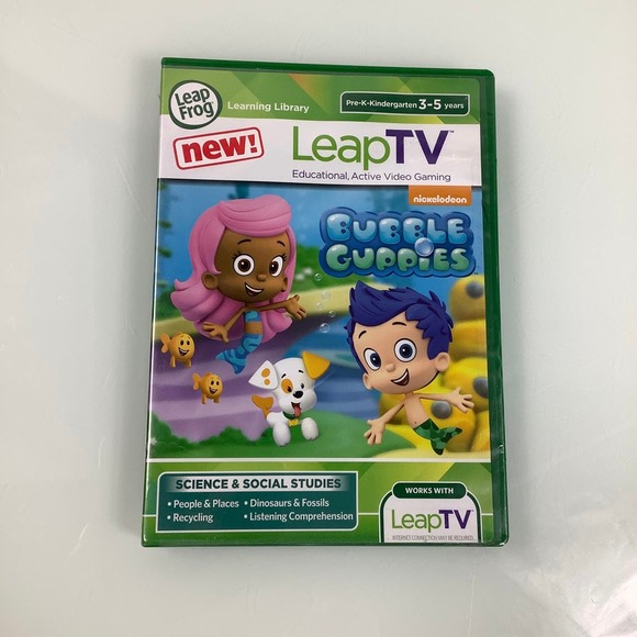 Leap frog Leap TV Nickelodeon Bubble Guppies NEW SEALED - Picture 1 of 8